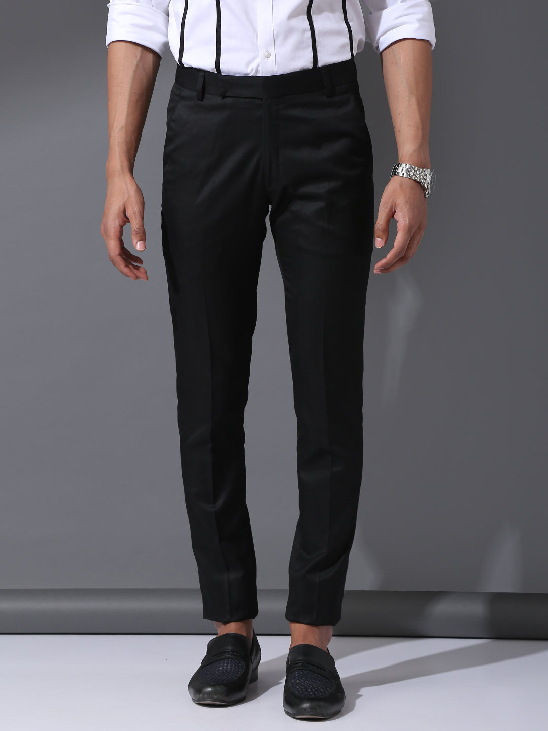 Buy Pink Trousers & Pants for Men by Mr Button Online