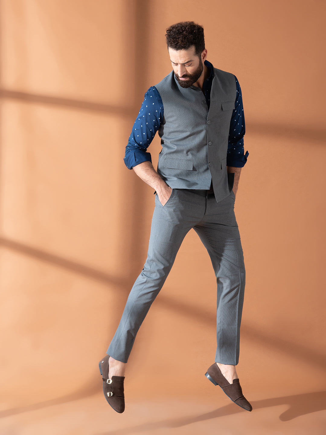 Conference Fit Nehru Jacket