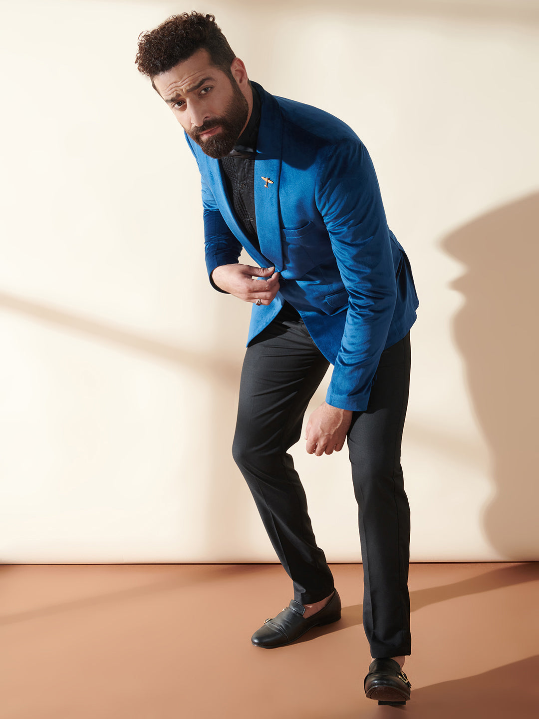 Blue Cocktail Blazer – MR BUTTON