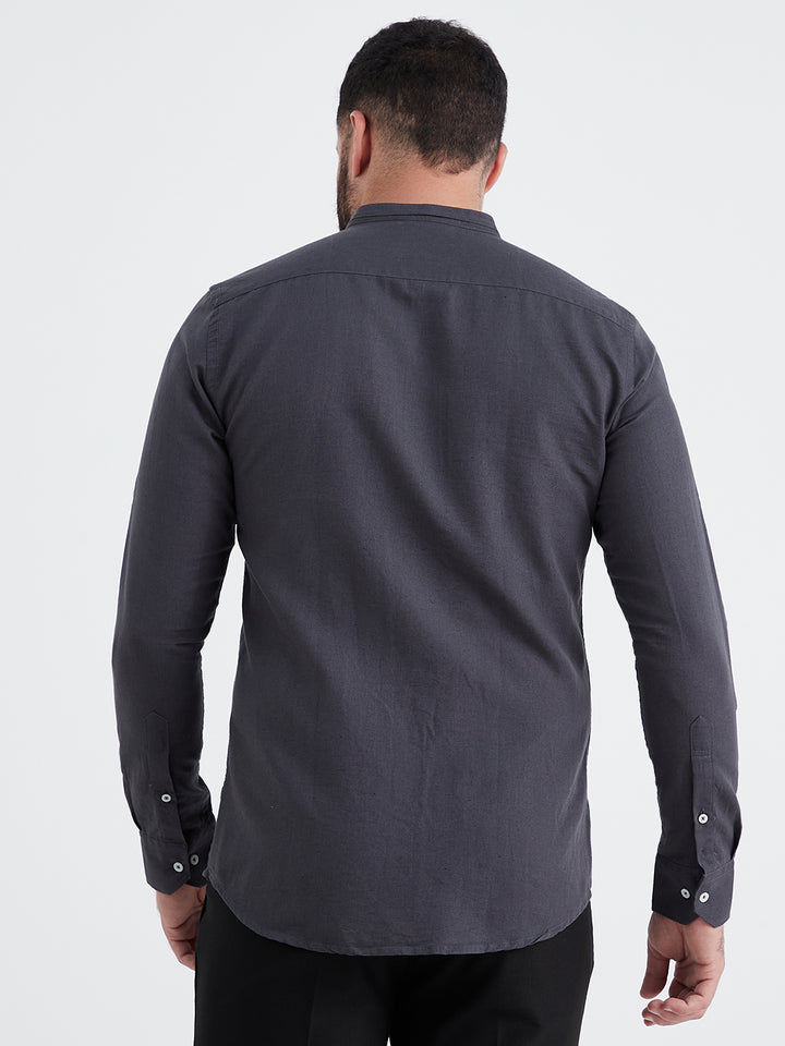 Grey Band Shirt